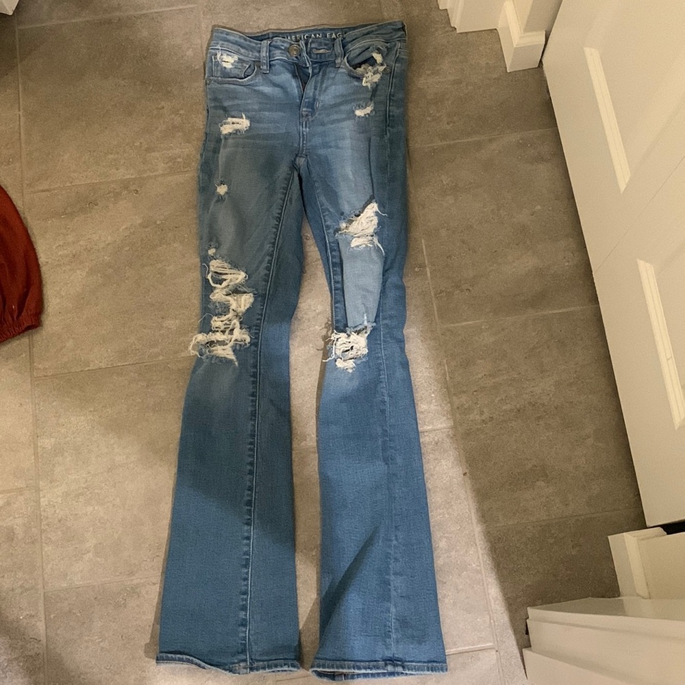 American eagle super stretch jeans